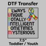 DTF Transfer 7.5" Thumbnail