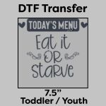 DTF Transfer 7.5" Thumbnail