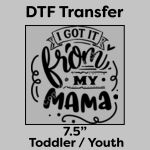 DTF Transfer 7.5" Thumbnail