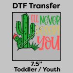 DTF Transfer 7.5" Thumbnail