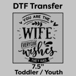 DTF Transfer 7.5" Thumbnail