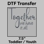 DTF Transfer 7.5" Thumbnail