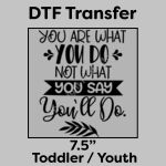 DTF Transfer 7.5" Thumbnail