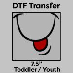 DTF Transfer 7.5" Thumbnail