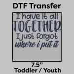 DTF Transfer 7.5" Thumbnail