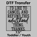 DTF Transfer 7.5" Thumbnail