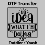 DTF Transfer 7.5" Thumbnail