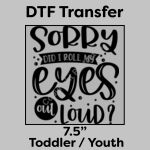 DTF Transfer 7.5" Thumbnail