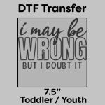 DTF Transfer 7.5" Thumbnail