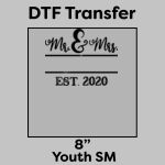 DTF Transfer 8" Thumbnail