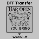 DTF Transfer 8" Thumbnail