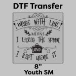 DTF Transfer 8" Thumbnail