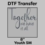 DTF Transfer 8" Thumbnail