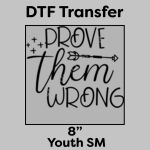 DTF Transfer 8" Thumbnail