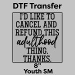 DTF Transfer 8" Thumbnail