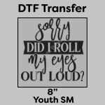 DTF Transfer 8" Thumbnail