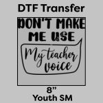 DTF Transfer 8" Thumbnail