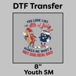 DTF Transfer 8" Thumbnail