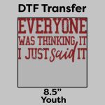 DTF Transfer 8.5" Thumbnail