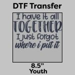 DTF Transfer 8.5" Thumbnail