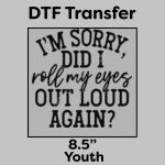 DTF Transfer 8.5" Thumbnail