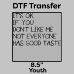 DTF Transfer 8.5" Thumbnail