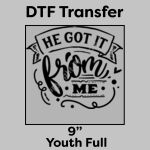 DTF Transfer 9" Thumbnail