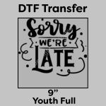 DTF Transfer 9" Thumbnail