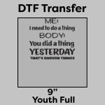 DTF Transfer 9" Thumbnail