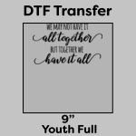 DTF Transfer 9" Thumbnail