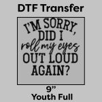 DTF Transfer 9" Thumbnail