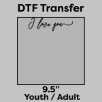 DTF Transfer 9.5" Thumbnail