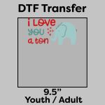 DTF Transfer 9.5" Thumbnail