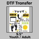 DTF Transfer 9.5" Thumbnail