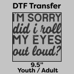 DTF Transfer 9.5" Thumbnail