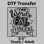 DTF Transfer 9.5" Thumbnail