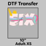 DTF Transfer 10" Thumbnail