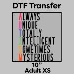 DTF Transfer 10" Thumbnail