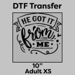 DTF Transfer 10" Thumbnail