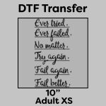 DTF Transfer 10" Thumbnail