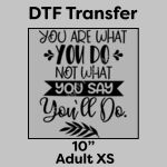 DTF Transfer 10" Thumbnail