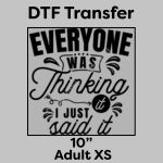 DTF Transfer 10" Thumbnail