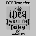 DTF Transfer 10" Thumbnail