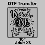 DTF Transfer 10" Thumbnail