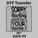 DTF Transfer 10" Thumbnail