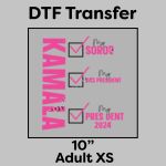 DTF Transfer 10" Thumbnail