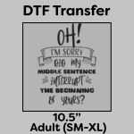 DTF Transfer 10.5" Thumbnail