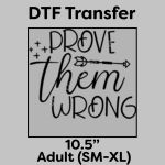 DTF Transfer 10.5" Thumbnail