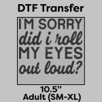 DTF Transfer 10.5" Thumbnail