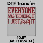 DTF Transfer 10.5" Thumbnail